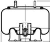 ContiTech 64396 Suspension Air Spring Kit 10 10-15 S 518