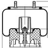 ContiTech 64638 Suspension Air Spring Kit Suspension Air Spring - 11 in. Design Height, 13.7 in. Max Diameter, 20.5 in. Max