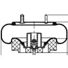 ContiTech 75741 Suspension Air Spring Kit 10 10.5C-13 P 1226