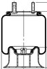 ContiTech 68119 Suspension Air Spring Kit Air Spring, Replaces AS8997