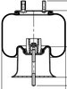 ContiTech 78171 Suspension Air Spring Kit Suspension Air Spring Kit - 6 6.5F-15 S 211, for Truck, Bus