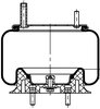 64255 by CONTITECH - Suspension Air Spring Kit - 8 in. Design Height, 11.4 in. Max Diameter, 14.4 in. Max Height