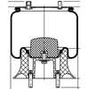 ContiTech 75179 Suspension Air Spring Kit 9 9M-13 P 1181