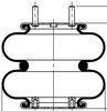 ContiTech 64511 Suspension Air Spring Kit Double Convoluted Air Spring - 8 in. Design Height, 9.8 in. Max Diameter, 10.5 in.