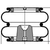 ContiTech 64270 Suspension Air Spring Kit FD 330-22 313