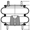 ContiTech 64494 Suspension Air Spring Kit FD 330-22 364