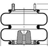 ContiTech 64534 Suspension Air Spring Kit FD 330-30 370