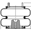ContiTech 64540 Suspension Air Spring Kit FD 330-30 512