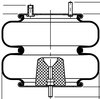 ContiTech 64542 Suspension Air Spring Kit AIRBAG FD 330-30 549 RAYDAN