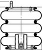 64573 by CONTITECH - Air Spring - 12 in. Design Height, 6800 lb Load at 100 PSI, 12.8 in. Max Diameter