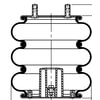 ContiTech 64574 Suspension Air Spring Kit FT 330-29 548