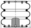 ContiTech 64504 Suspension Air Spring Kit FT 530-32 329