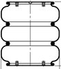64584 by CONTITECH - Air Spring, Replaces AS7845