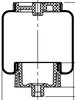 ContiTech 67770 Suspension Air Spring Kit SC29-O001