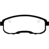 Custom Accessories AXCD653 Disc Brake Pad Set - Front, Ceramic, FMSI D653