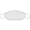 Custom Accessories AXCD804 Disc Brake Pad Set - Front, Ceramic, with Hardware, FMSI D804