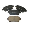 Custom Accessories AXCD822 Disc Brake Pad Set - Front, Ceramic, with Hardware, FMSI D822