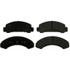 Custom Accessories AXMD249 Disc Brake Pad Set - Front, Semi-Metallic, FMSI D249