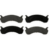 Custom Accessories AXMD786 Disc Brake Pad Set - Front or Rear, Semi-Metallic, FMSI D786