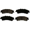 Custom Accessories AXMD792A Disc Brake Pad Set - Rear, Semi-Metallic, FMSI D792A