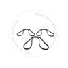 Blumaq 3S7520 V-Belts V-Belts - Set, for Fan Drive, fits Caterpillar D8H