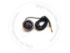 Blumaq 4W2683 Engine Coolant Temperature Gauge Engine Coolant Temperature Gauge - 3.1" OD, 130-250 Deg. F