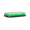 HL10PC-G by FEDERAL SIGNAL - HighLighter® Micro Mini-Light Bar - Single-Color, Green LEDs, Clear Dome