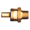 BWP-NSI M-1364 Air Brake Fitting BrsFtg RbrHse MPT Coupler Body