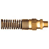 BWP-NSI M-1362 Air Brake Fitting BrsFtg RbrHse Comp Coupler