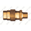 BWP-NSI M-300 Air Brake Fitting BrsFtg RbrHse Comp Coupler