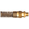 BWP-NSI M-305 Air Brake Fitting BrsFtg RbrHse Comp Coupler