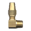 BWP-NSI M-372 Pipe Fitting BrsFtg Comp MPT 90° Elbw