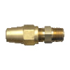 BWP-NSI M-338 Hydraulic Hose BrsFtg Comp MPT Connector