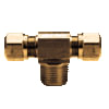 BWP-NSI M-5032 Pipe Fitting BrsFtg Comp MPT Brnch T