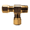 BWP-NSI M-5028 Pipe Fitting BrsFtg Comp MPT Run T