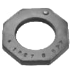 BWP-NSI M-846 Nut AxlNut 8pt 2 3/8"-16Thd Inner