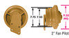 Kit Masters 91131 Engine Cooling Fan Clutch Caterpillar Fan Clutch