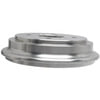 ACDelco 18B280 Brake Drum Brake Drum - Rear, Turned, Cast Iron, Regular, Plain Cooling Fins
