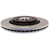 ACDelco 18A81053SD Disc Brake Rotor Disc Brake Rotor - 5 Lug Holes, Cast Iron Slotted, Vented, Front