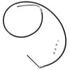 ACDelco 18P182 Parking Brake Cable Parking Brake Cable - Rear, 81.00", Fixed Wire Stop End, Steel
