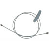 18P2899 by ACDELCO - Parking Brake Cable - Steel, Center, Fixed Wire Stop End, Steel