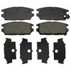 ACDelco 17D532 Disc Brake Pad Set Disc Brake Pad Set - Rear, Bonded, Organic, without Mounting Hardware