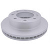 18A1206AC by ACDELCO - Disc Brake Rotor - 8 Lug Holes, Cast Iron, Coated, Plain Vented, Front