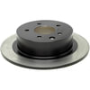 ACDelco 18A1321 Disc Brake Rotor Disc Brake Rotor - 5 Lug Holes, Cast Iron, Plain, Solid, Turned Ground, Rear