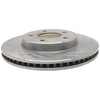 ACDelco 18A1424A Disc Brake Rotor Disc Brake Rotor - 5 Lug Holes, Cast Iron, Non-Coated, Plain, Vented, Front
