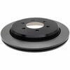 18A1588 by ACDELCO - Disc Brake Rotor - 6 Lug Holes, Cast Iron, Plain Turned, Vented, Rear