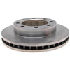 18A169A by ACDELCO - Disc Brake Rotor - 8 Lug Holes, Cast Iron, Non-Coated, Plain, Vented, Front