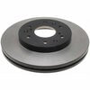 ACDelco 18A1705 Disc Brake Rotor Disc Brake Rotor - 6 Lug Holes, Cast Iron, Plain Turned, Vented, Front