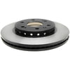 18A2661 by ACDELCO - Disc Brake Rotor - 6 Lug Holes, Cast Iron, Plain, Turned Ground, Vented, Front