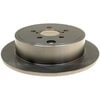 18A2683A by ACDELCO - Disc Brake Rotor - 5 Lug Holes, Cast Iron, Non-Coated, Plain Solid, Rear